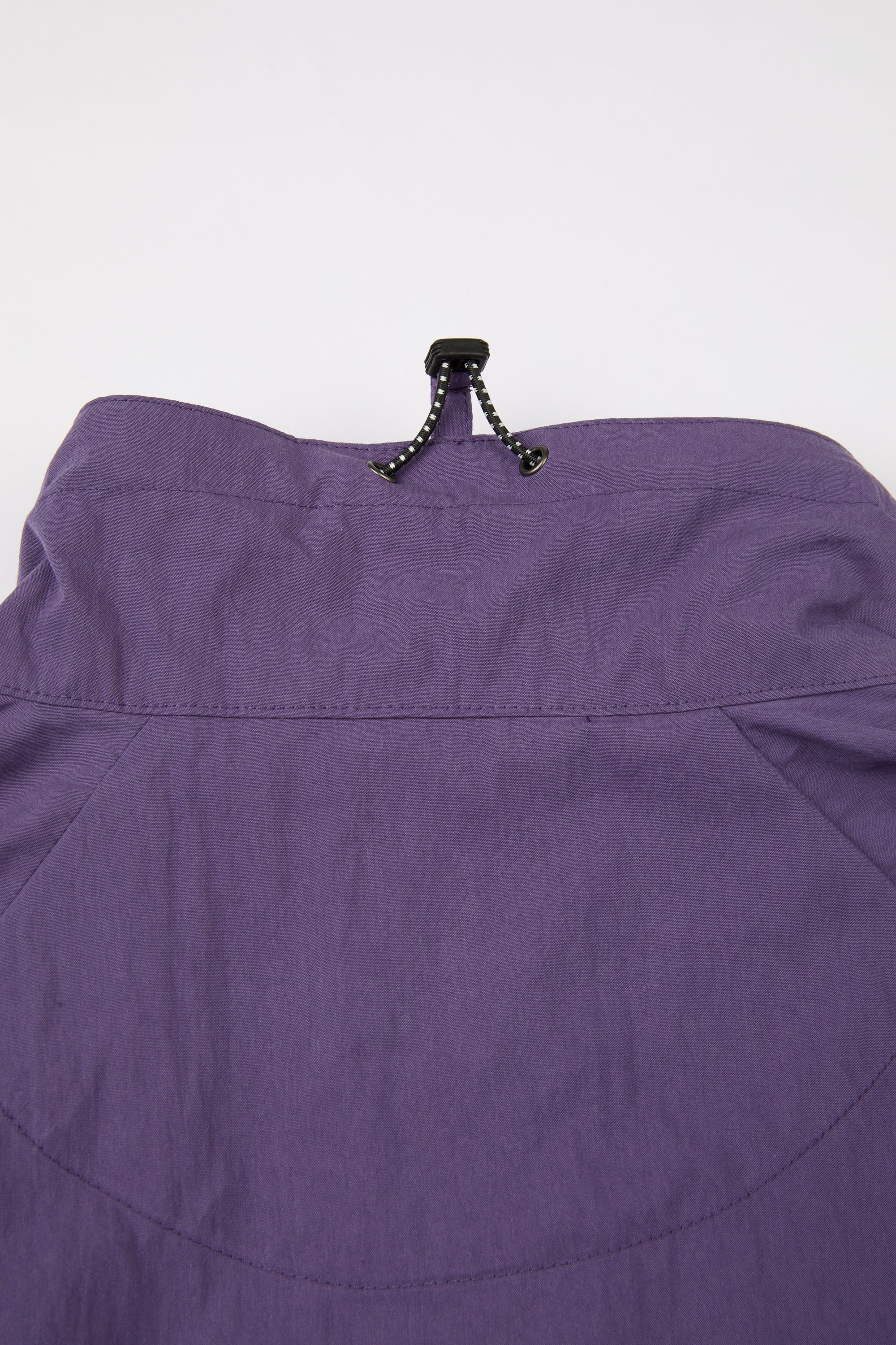 Purple Asymmetric Zip Track Jacket