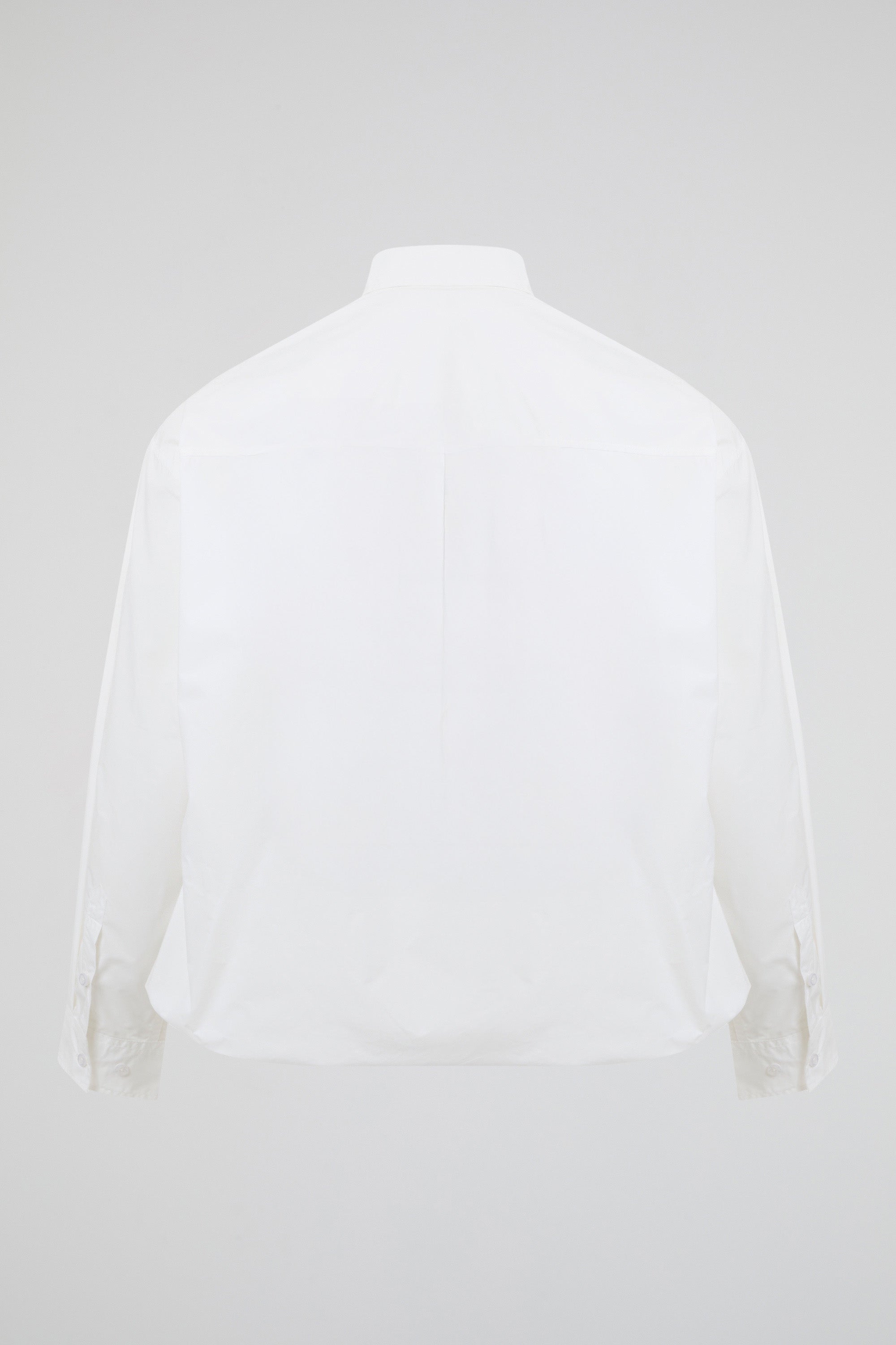Off-White Cropped Overshirt