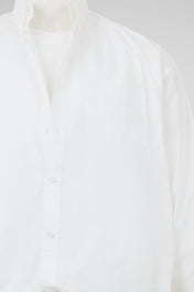 Off-White Cropped Overshirt