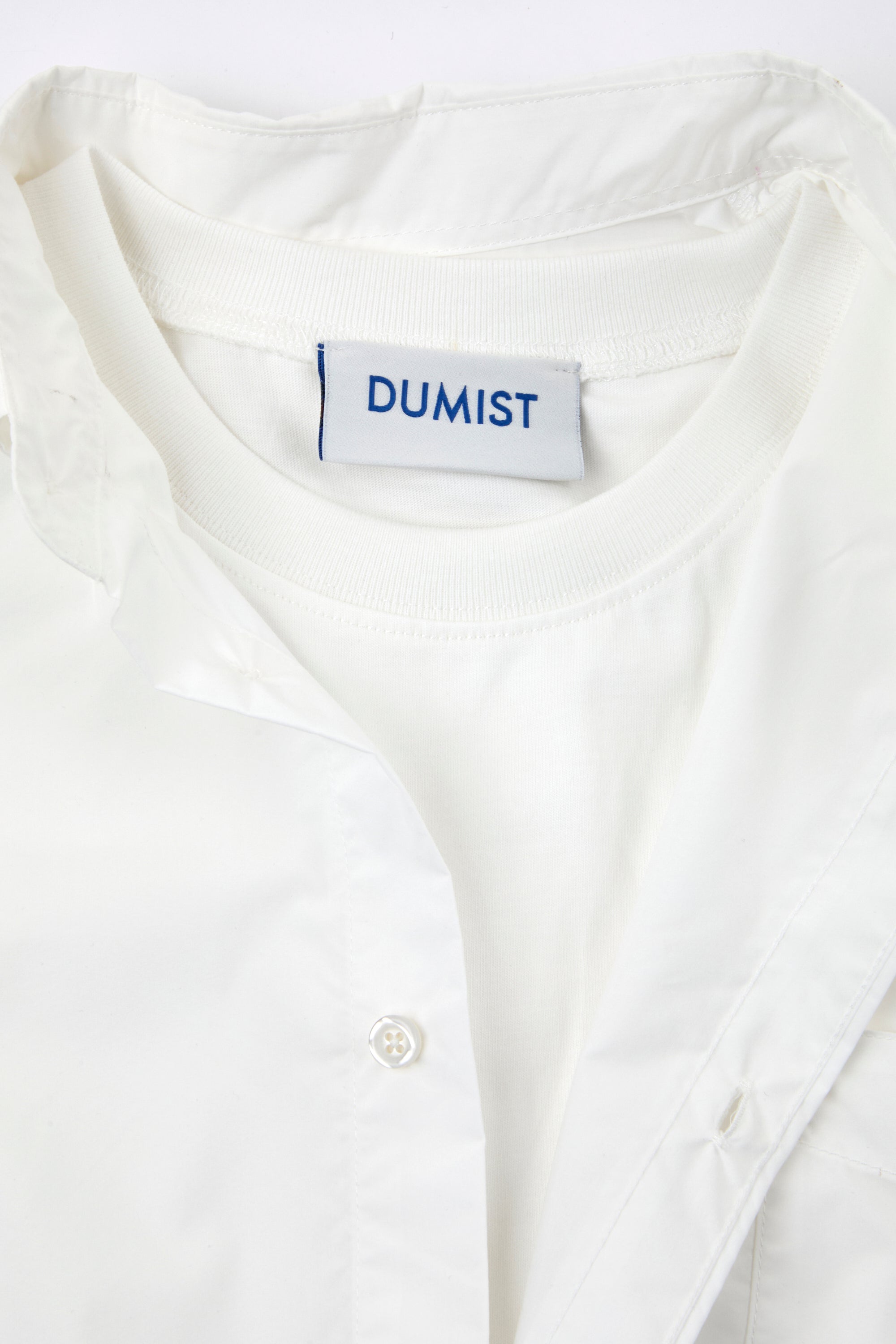 Off-White Cropped Overshirt