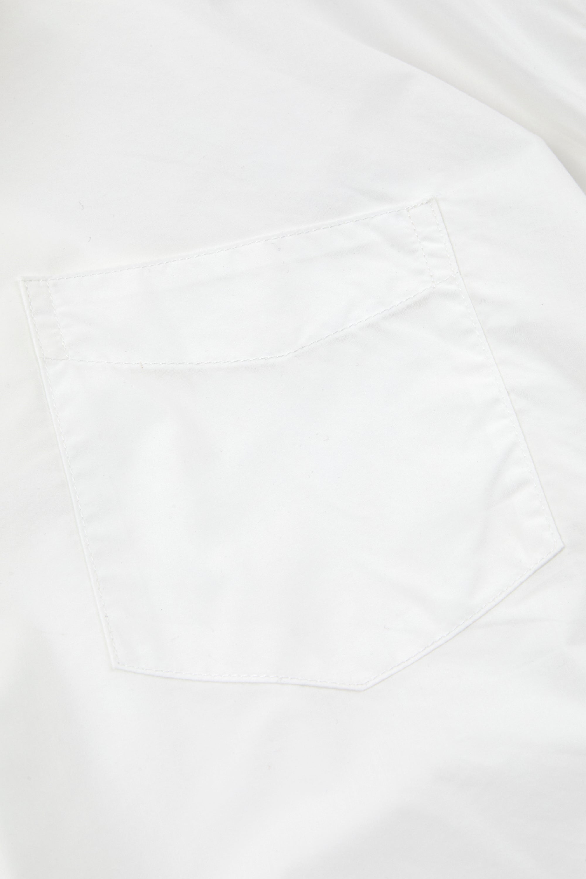 Off-White Cropped Overshirt