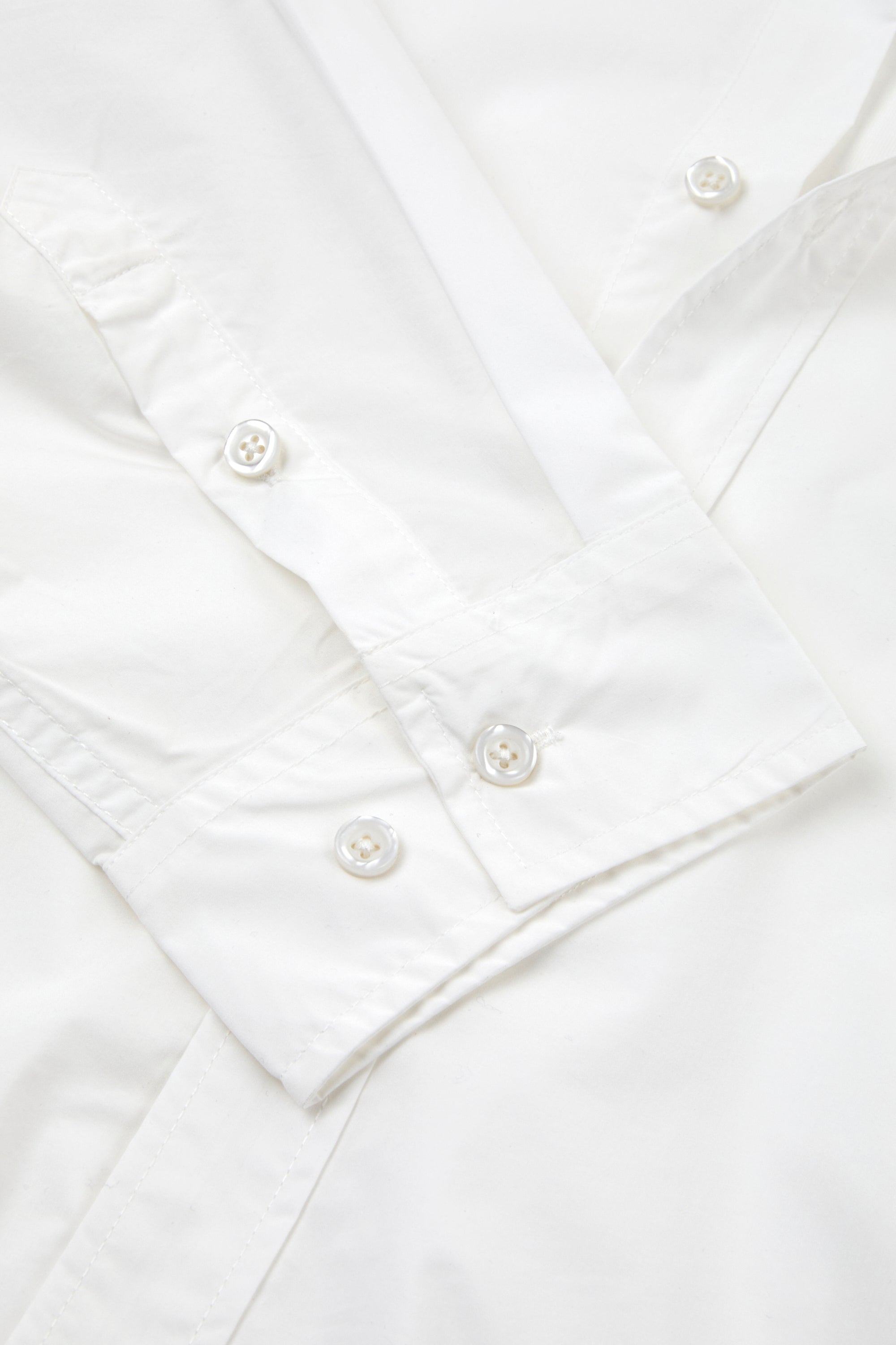 Off-White Cropped Overshirt