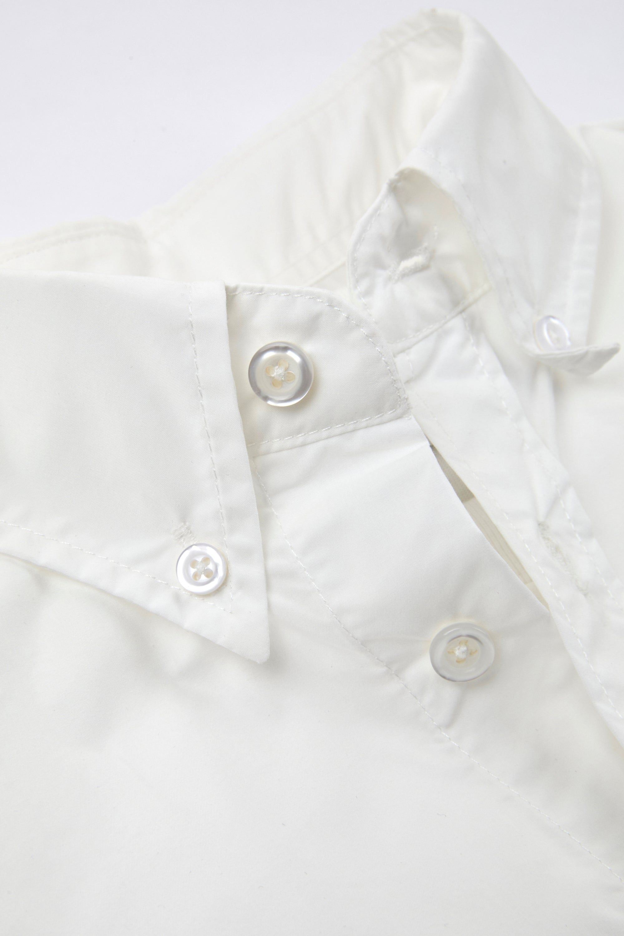 Off-White Cropped Overshirt