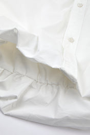 Off-White Cropped Overshirt