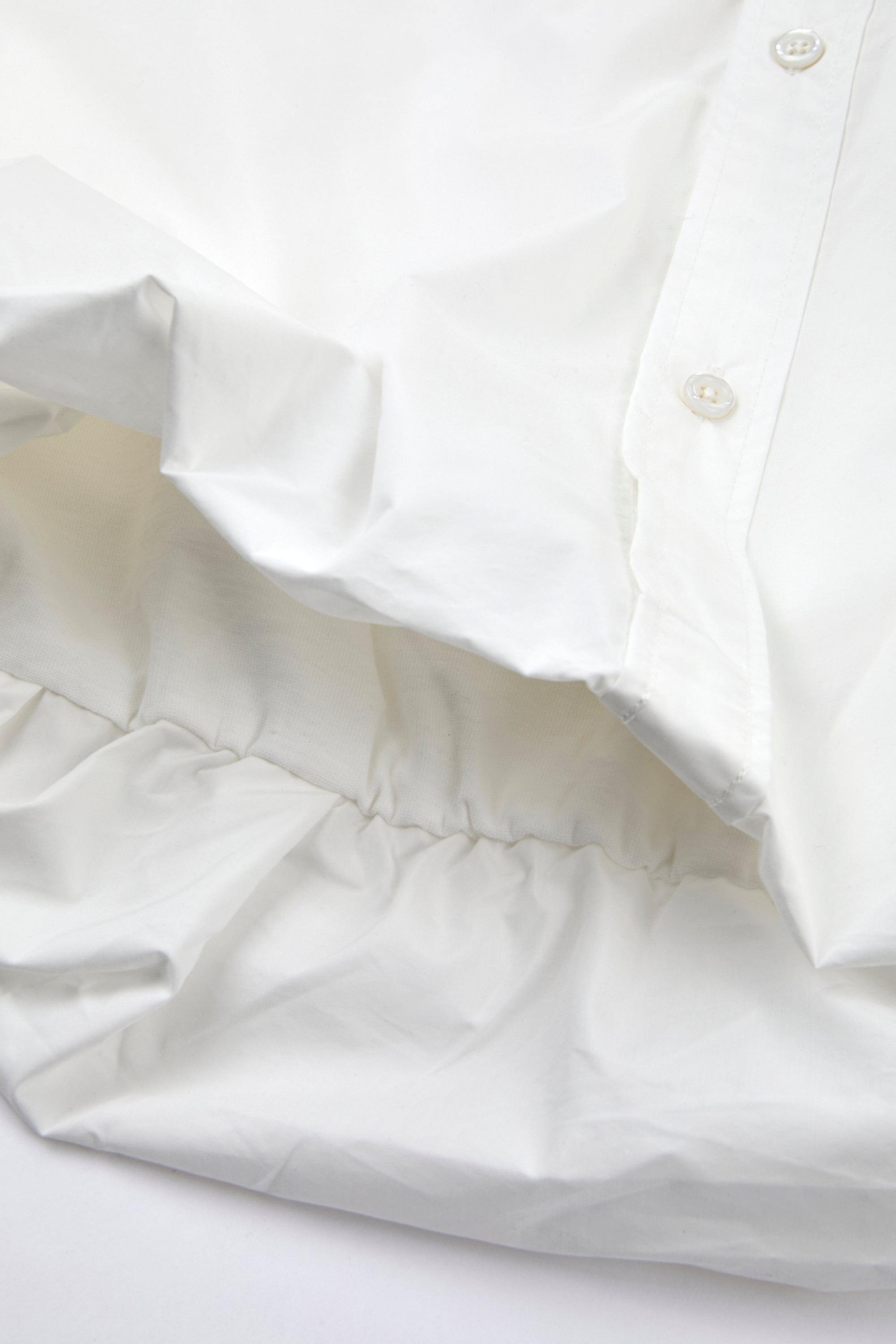 Off-White Cropped Overshirt