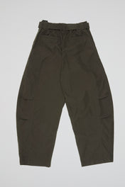 Structured Belted Volume Pants