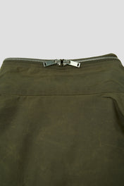 Green Zip Inside Shirt Jacket