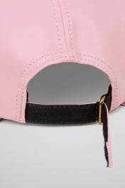 Docker Hat NY Pink PU Leather