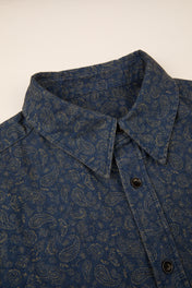 Blue Jacquard Shirt
