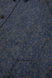 Blue Jacquard Shirt