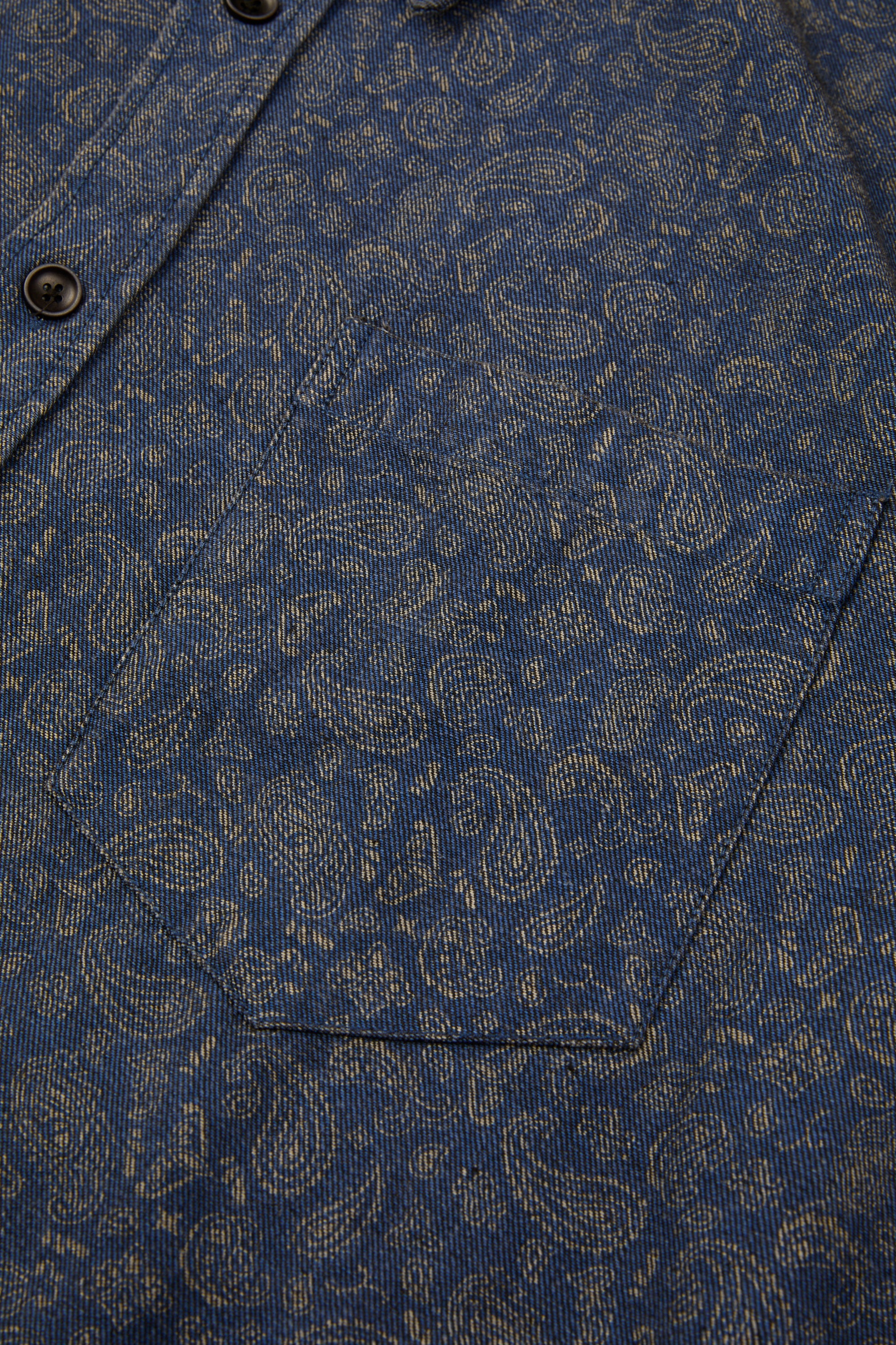 Blue Jacquard Shirt