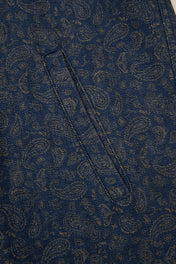 Blue Jacquard Shirt