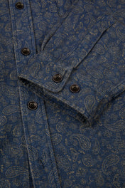 Blue Jacquard Shirt