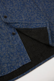 Blue Jacquard Shirt