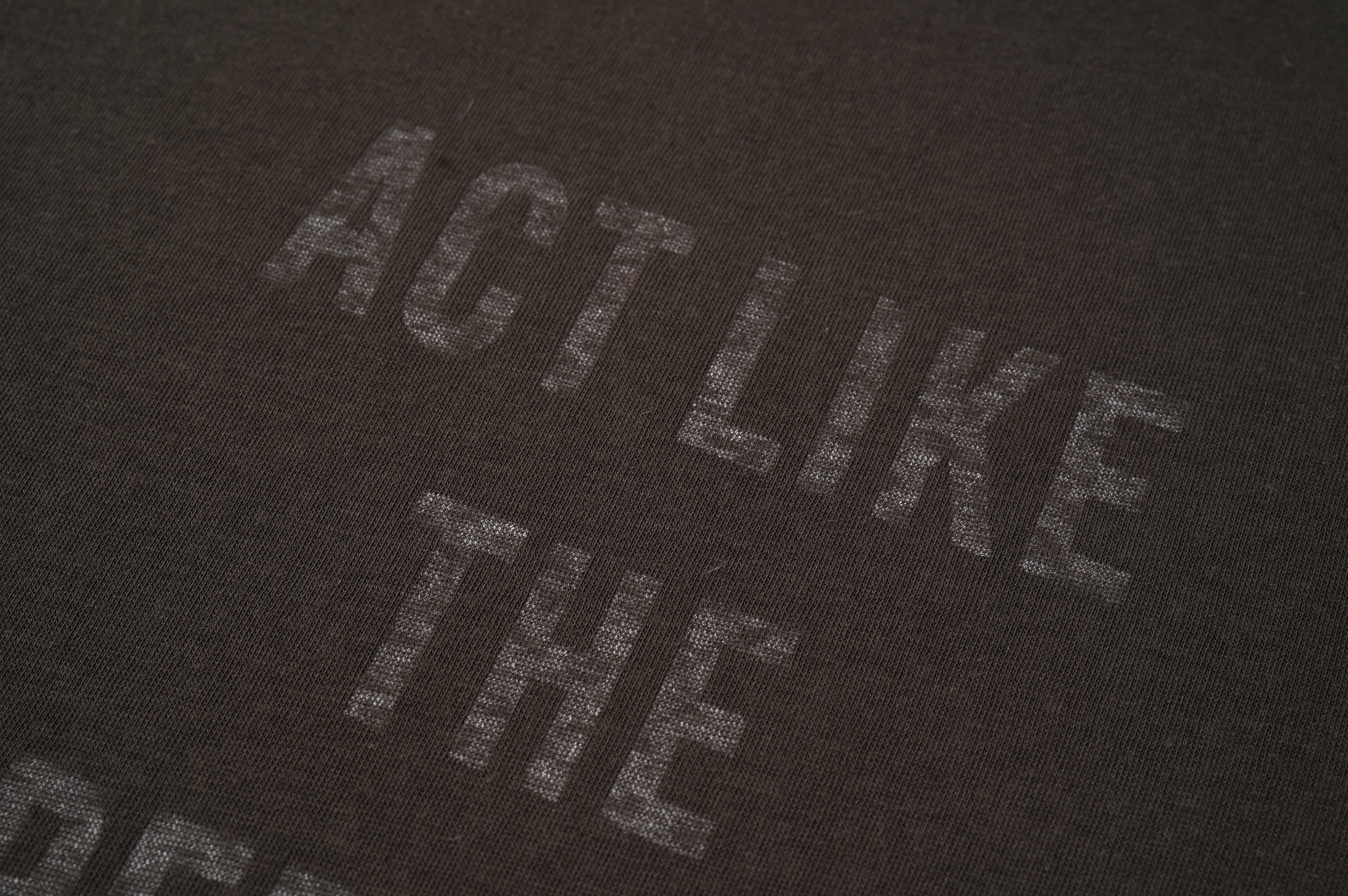 Act Like Tonal Slogan Tee