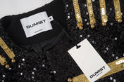 Gold Braid Sequin MJ Jacket