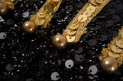 Gold Braid Sequin MJ Jacket