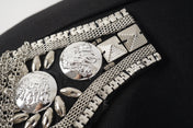 Silver Braid Fringed MJ Jacket