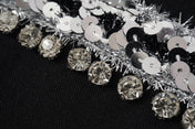 Silver Braid Fringed MJ Jacket