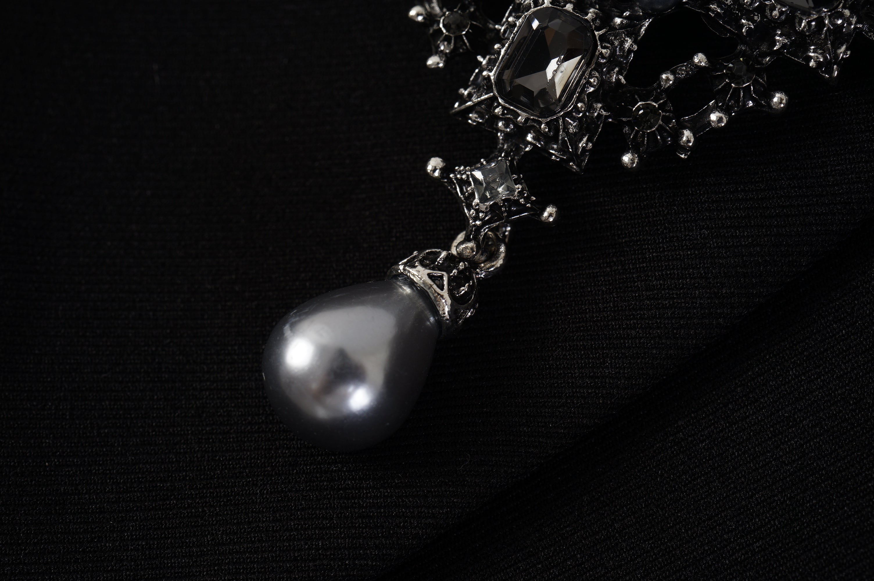 Jewelled Cross Double Breasted Blazer