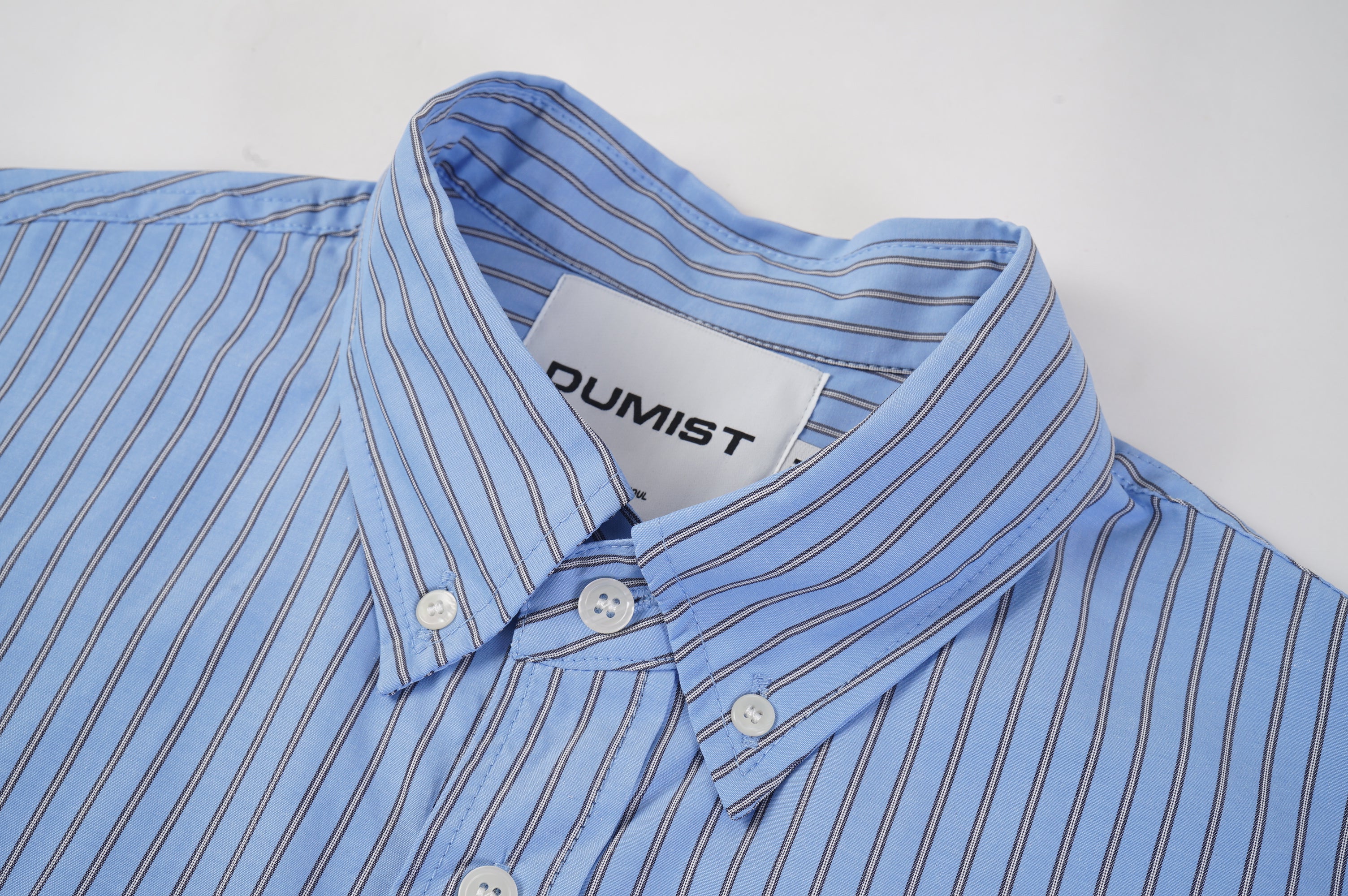 Button Down Collar Stripe Shirt