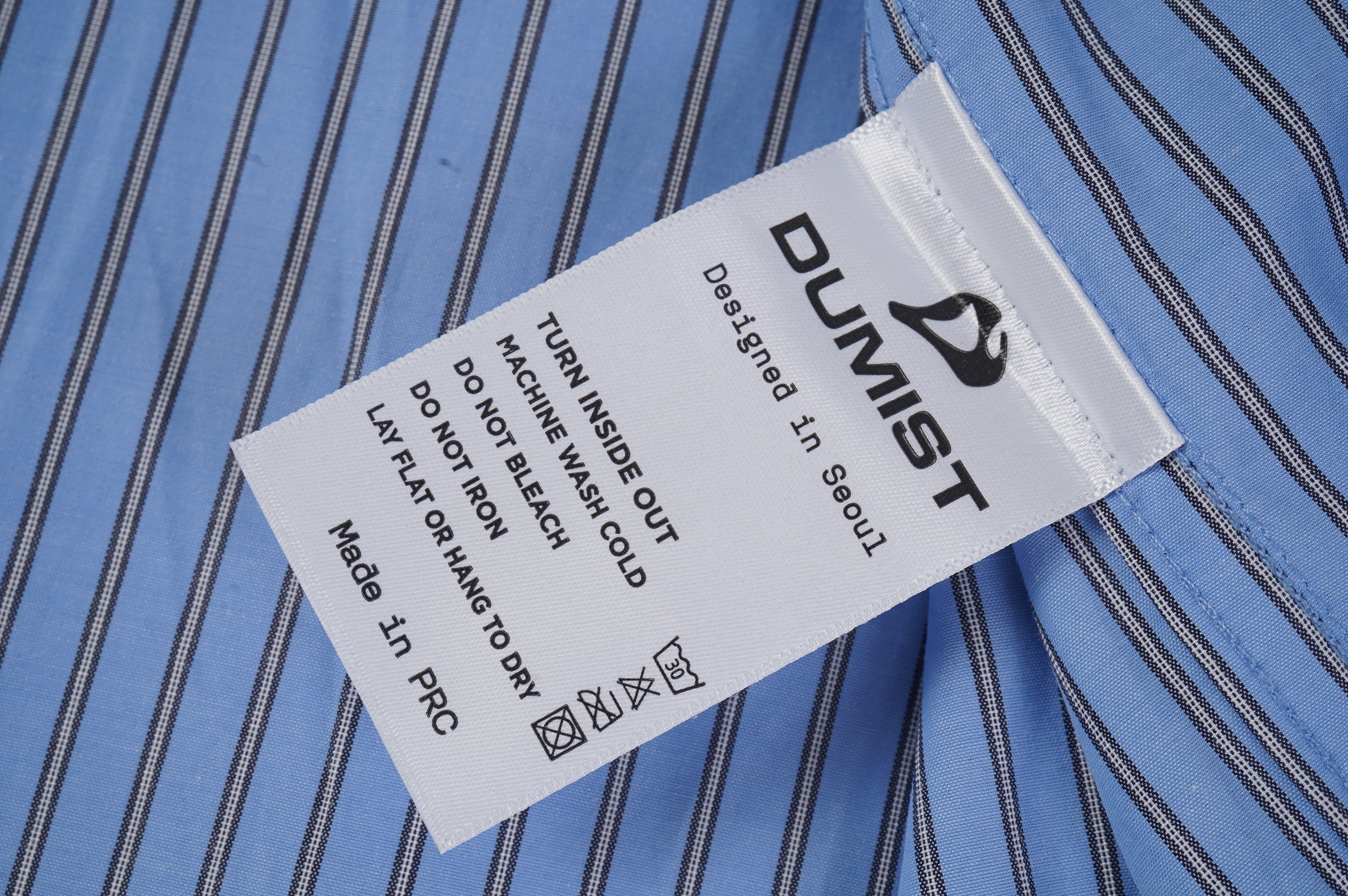 Button Down Collar Stripe Shirt