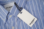 Crinkle Finish Stripe Poplin Shirt
