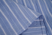 Crinkle Finish Stripe Poplin Shirt