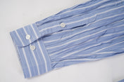 Crinkle Finish Stripe Poplin Shirt