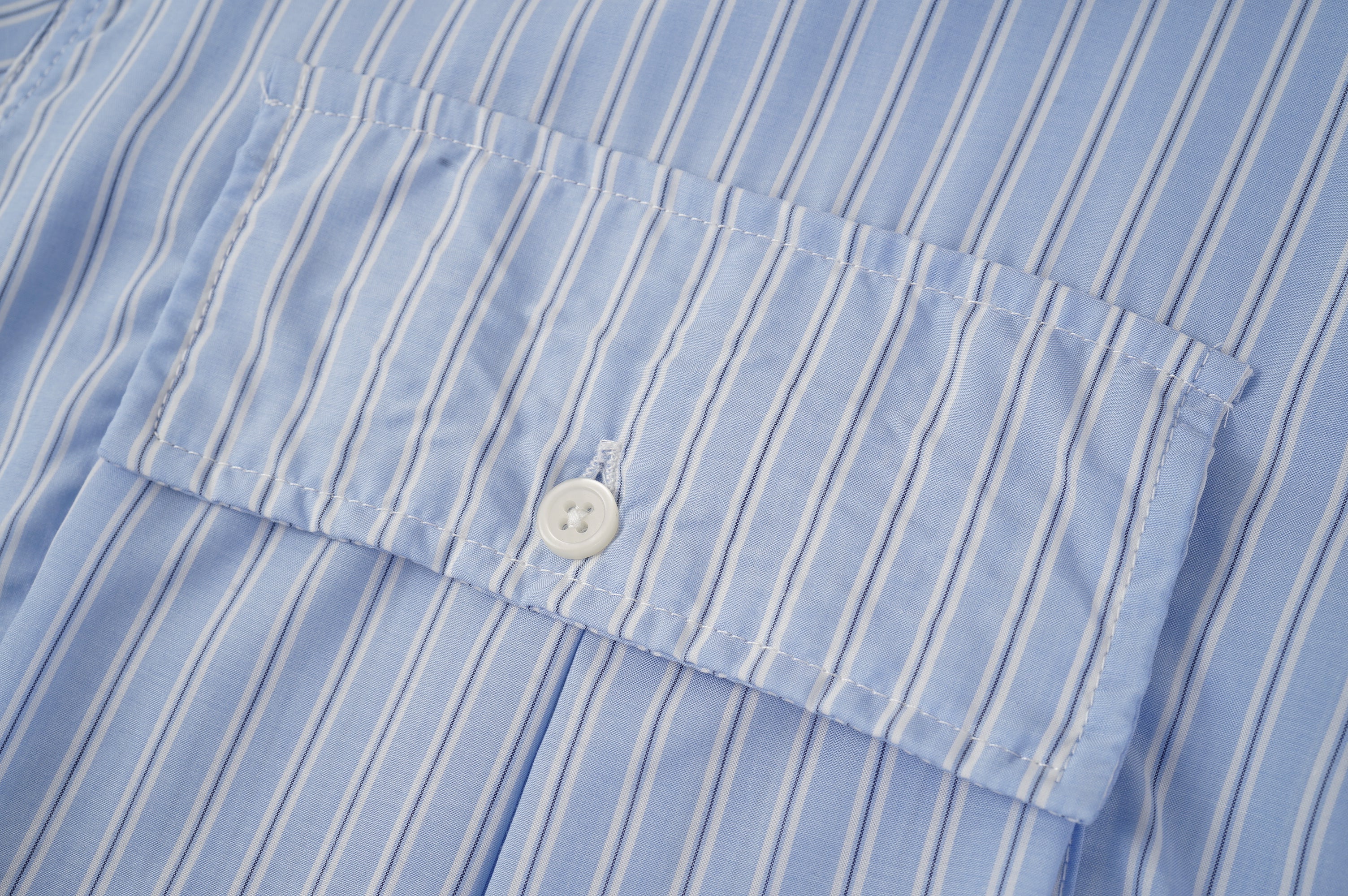 Twin Flap Pocket Stripe Shirt