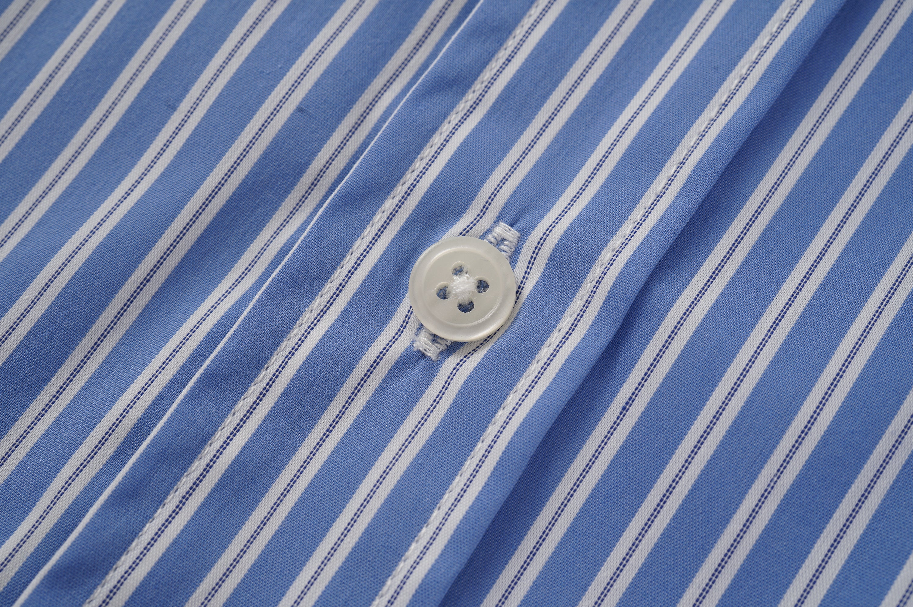 Hooded Twin Pocket Stripe Overshirt
