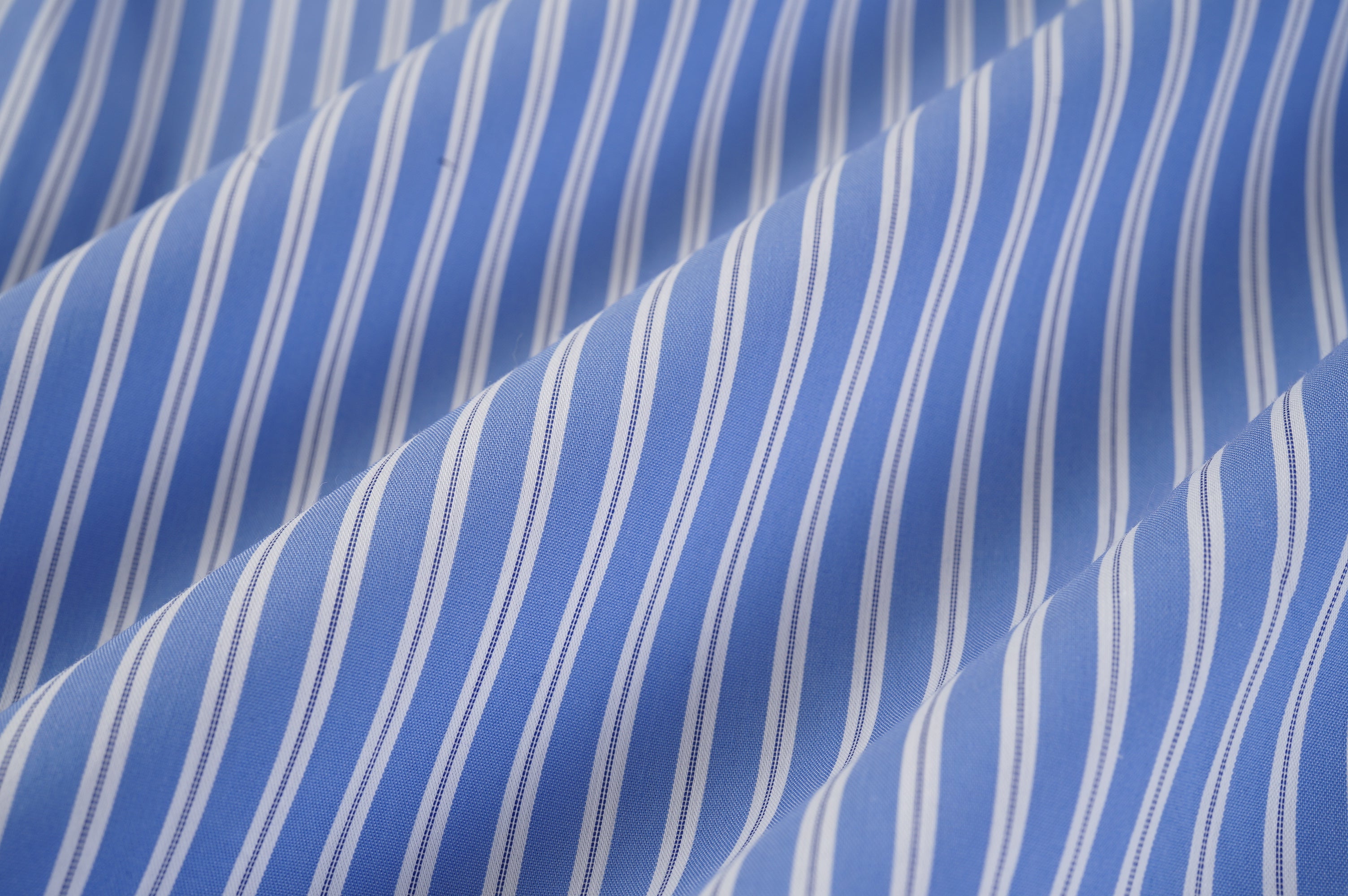 Hooded Twin Pocket Stripe Overshirt
