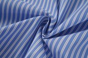 Hooded Twin Pocket Stripe Overshirt