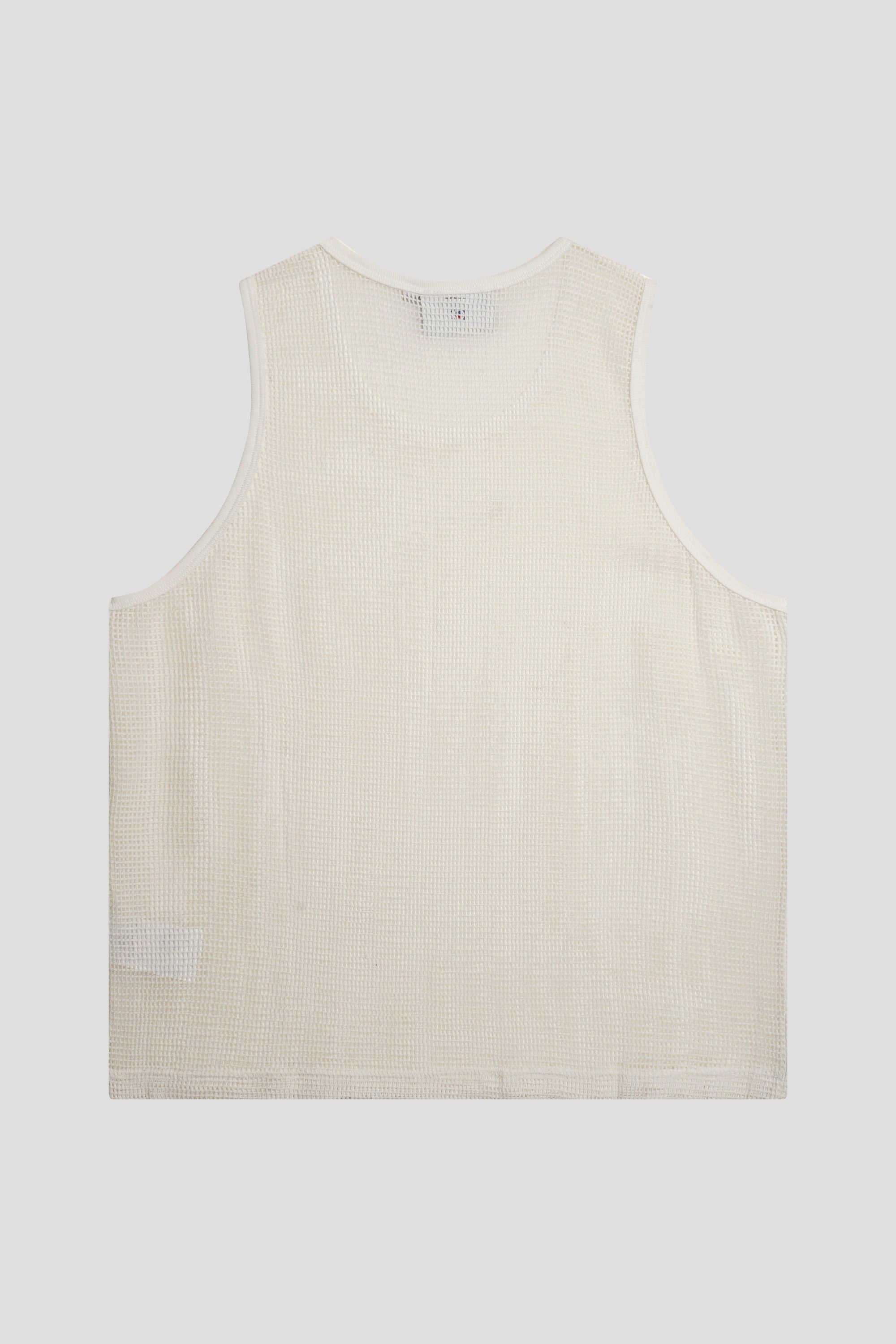 Open Mesh Knit Boxy Tank