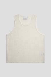 Open Mesh Knit Boxy Tank
