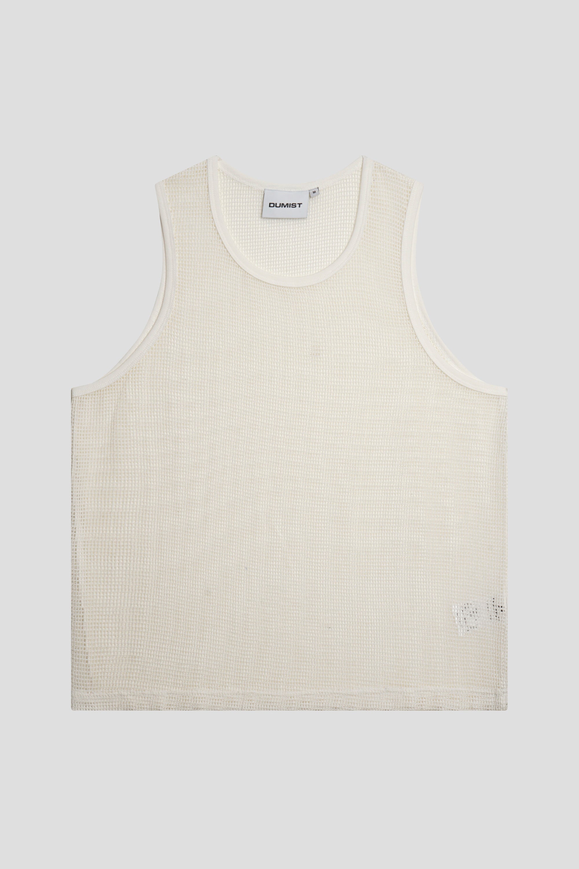 Open Mesh Knit Boxy Tank