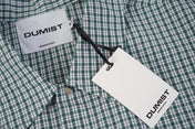 Green Check Snap Button Shirt
