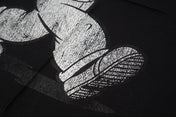 Cracked Popeye Print Oversized Tee