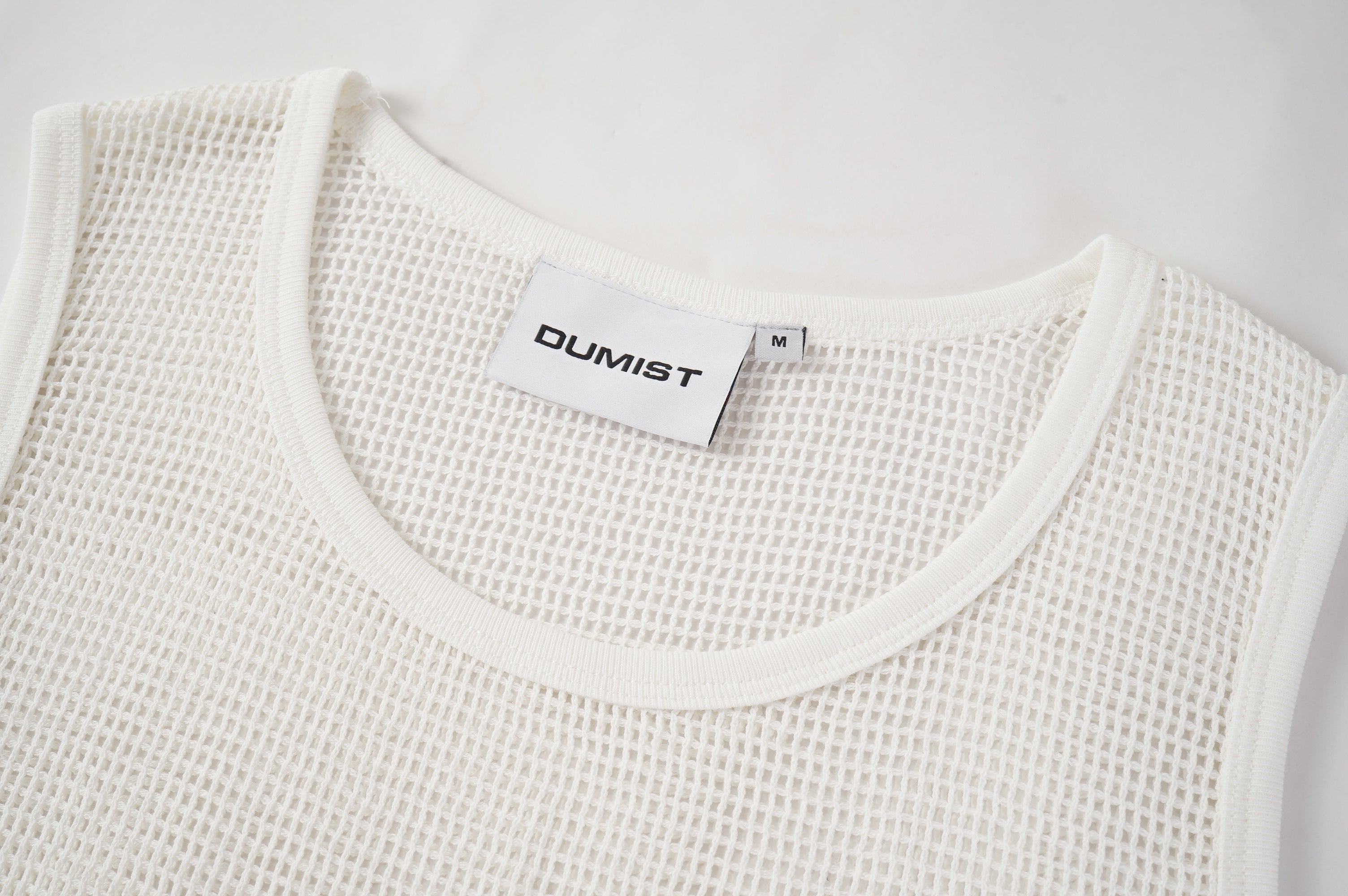 Open Mesh Knit Boxy Tank