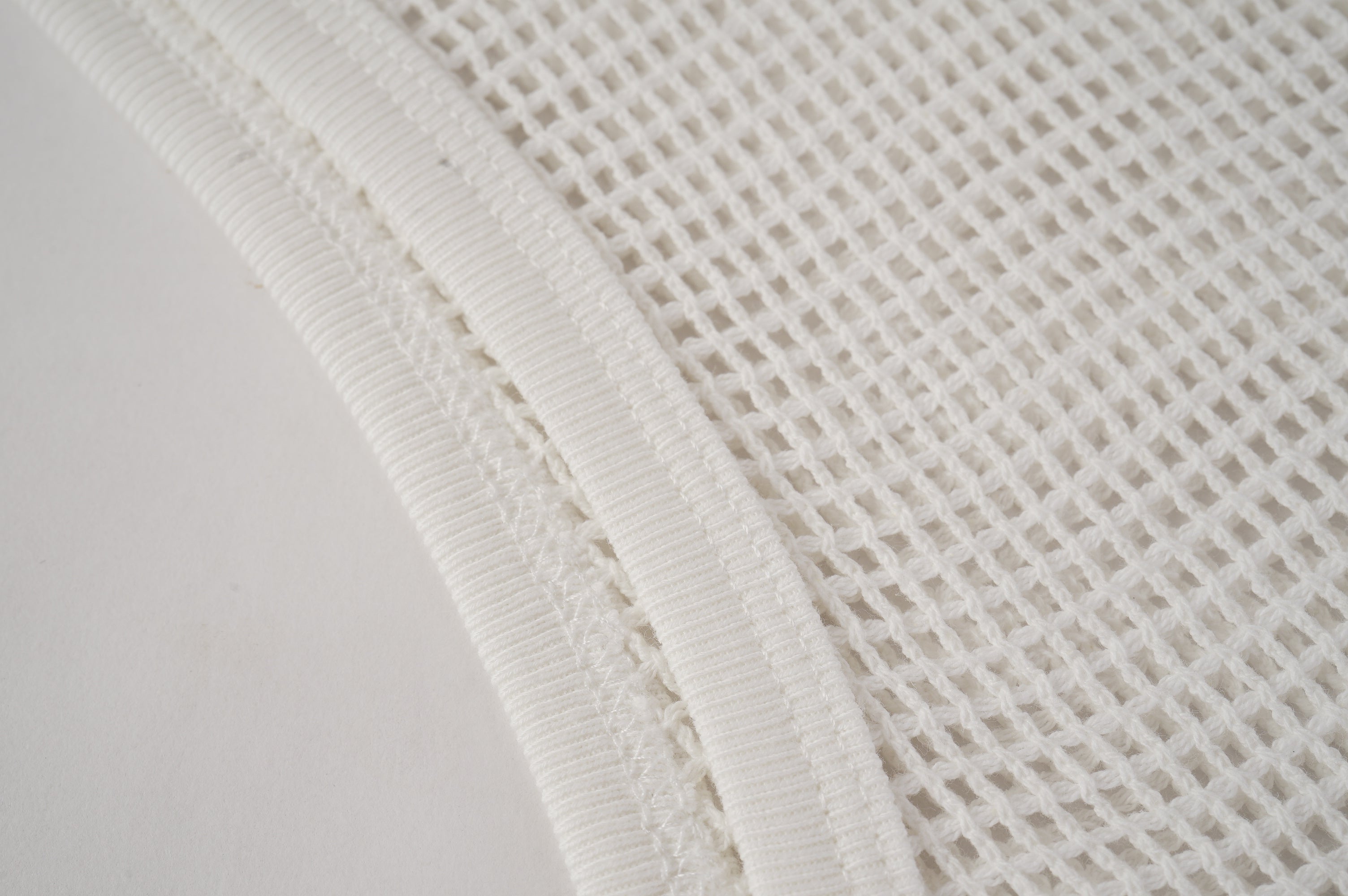 Open Mesh Knit Boxy Tank