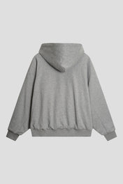 Reversible Check Lined Zip Hoodie