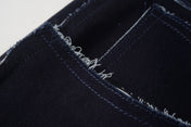 Raw Edge Wide Leg Trousers
