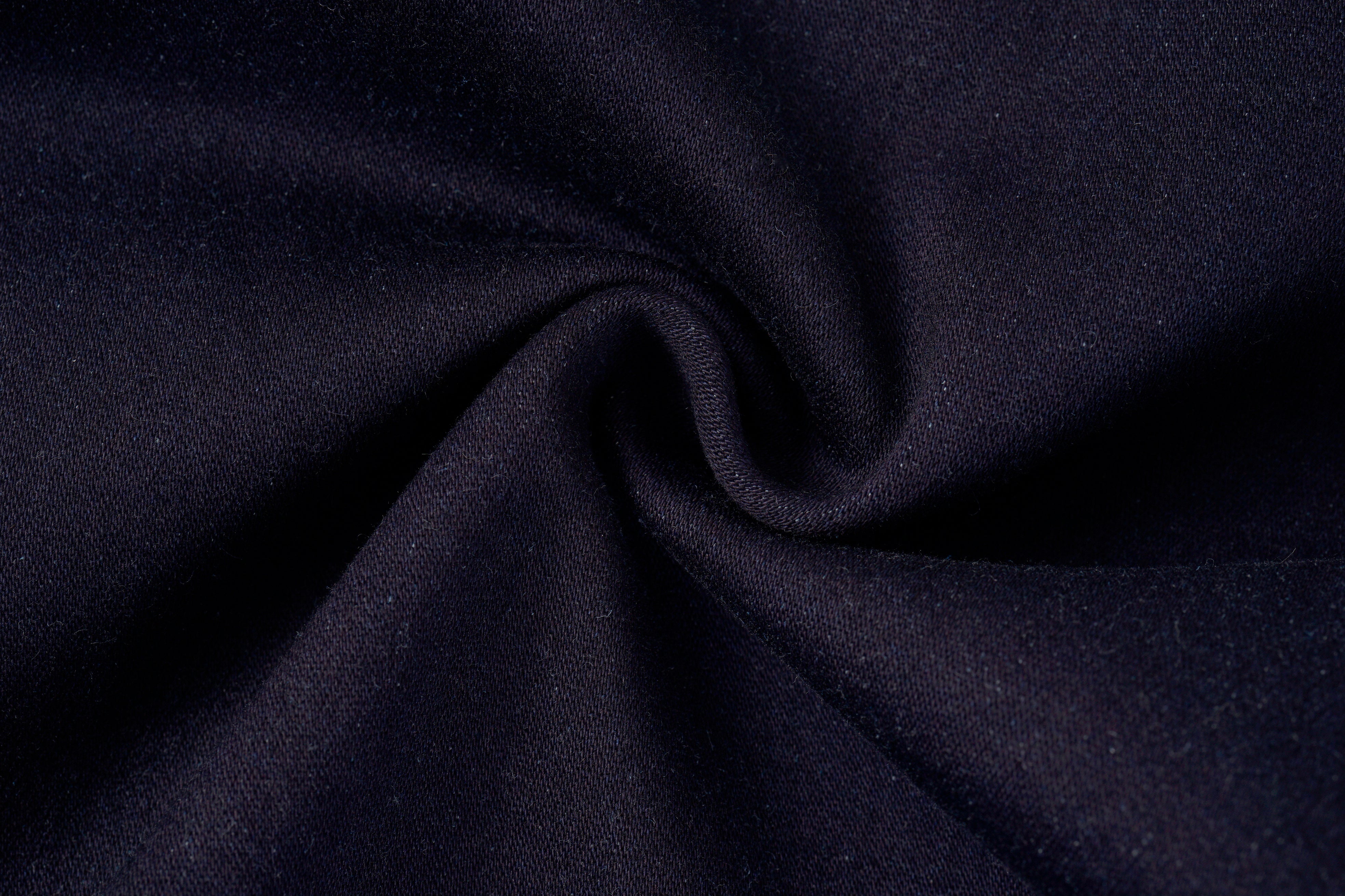 Raw Edge Wide Leg Trousers