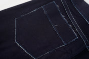 Raw Edge Wide Leg Trousers