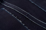 Raw Edge Wide Leg Trousers