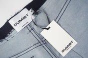 Raw Edge Wide Leg Trousers
