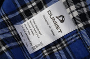 Reversible Check Lined Zip Hoodie