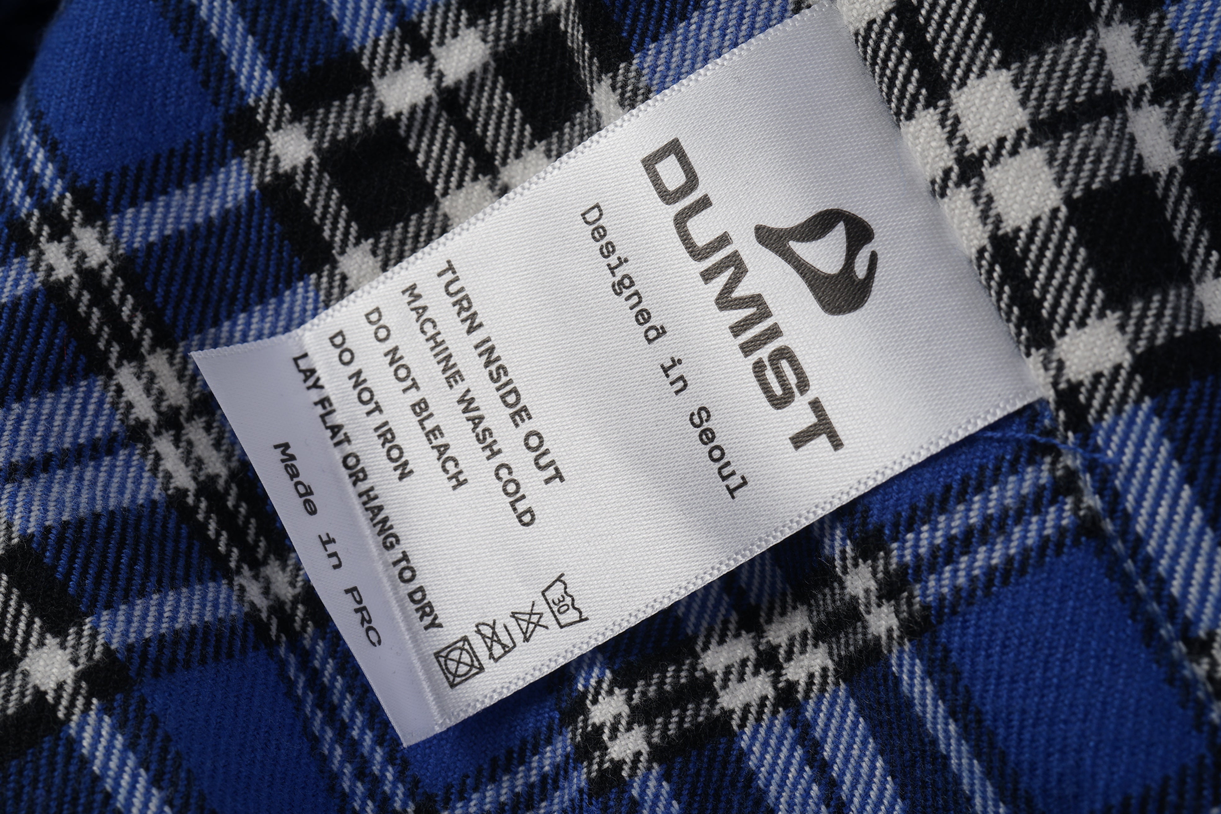 Reversible Check Lined Zip Hoodie