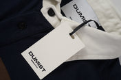 Block Stripe Contrast Collar Polo