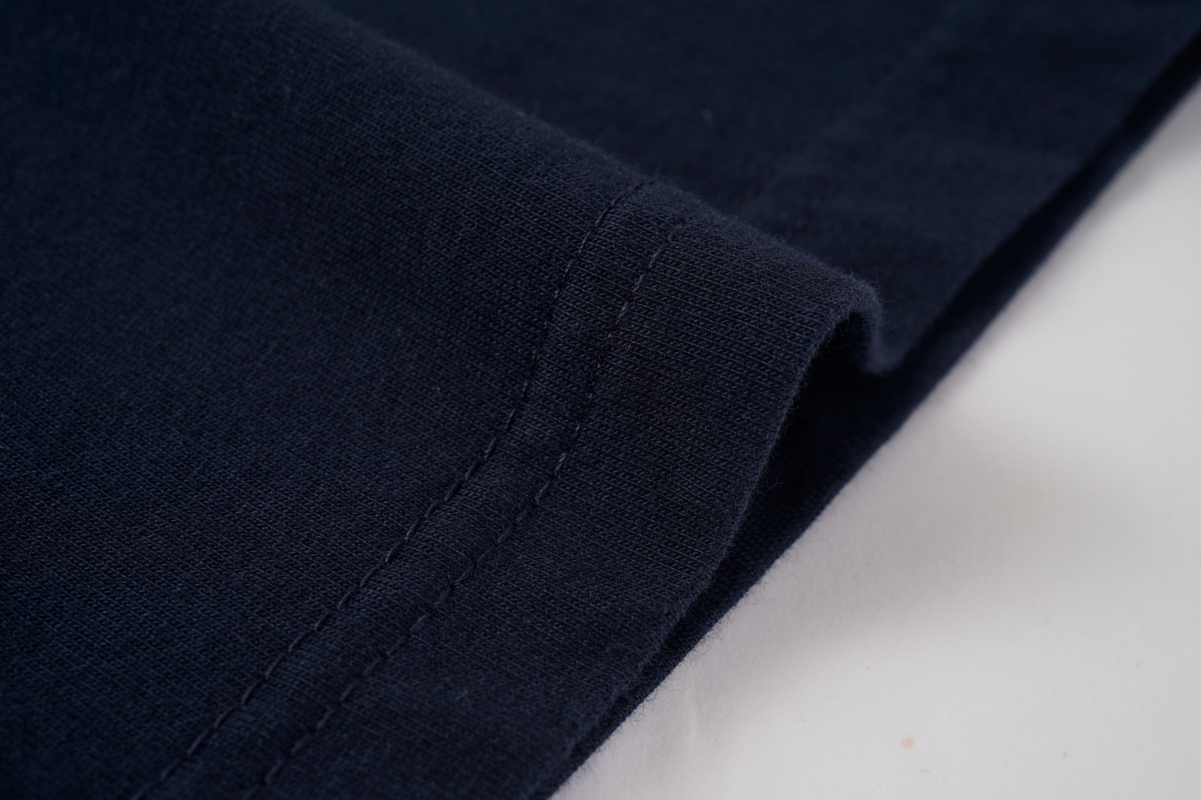 Block Stripe Contrast Collar Polo